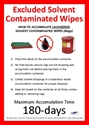 Picture of Excluded Solvent Contaminated Wipes - Laundered